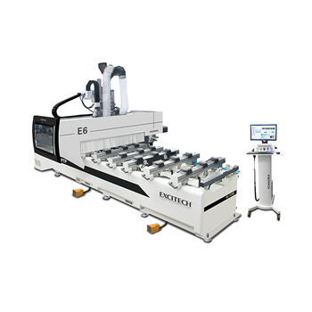 E6 PTP CNC Drilling Machine Ionad Oibre Meaisín Adhmadóireachta